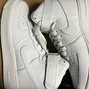 2 pair women’s size 9 Nike Air Force one High Top